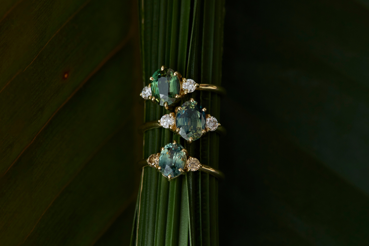 Coloured Gemstone Engagement Rings To Eternalise Your Devotion