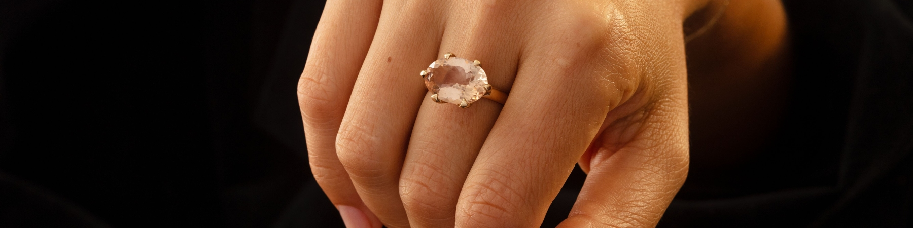 Morganite Gemstone Jewellery