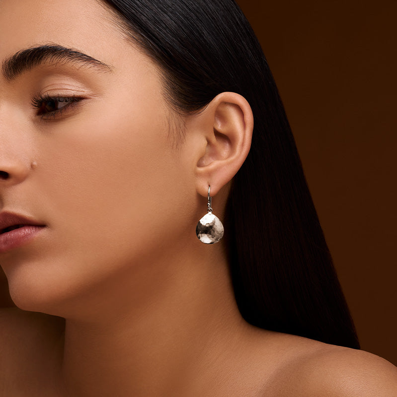 Dune Earring, Silver