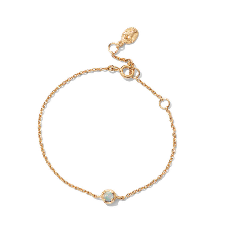 Winkie Bracelet, Opal, Gold