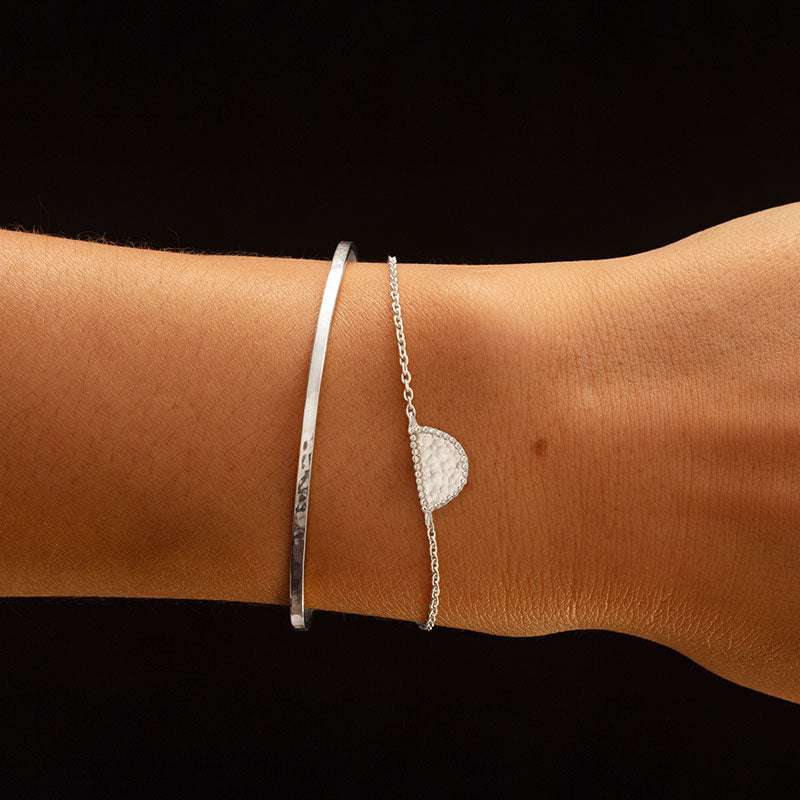 Amulet Bracelet, Silver