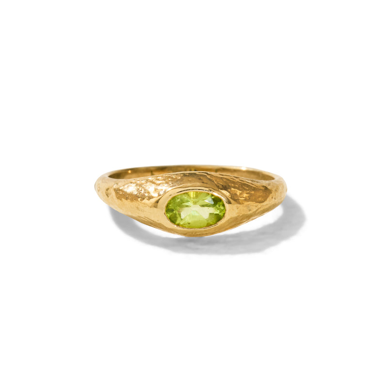 Aurelia Ring, Peridot, Gold