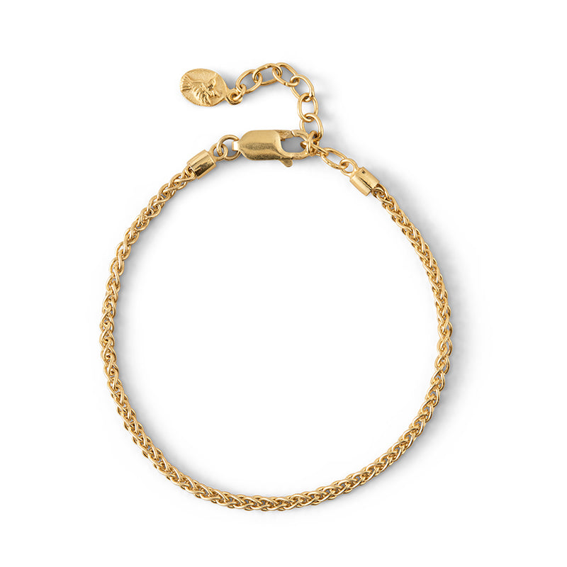 Braided Bracelet, Gold