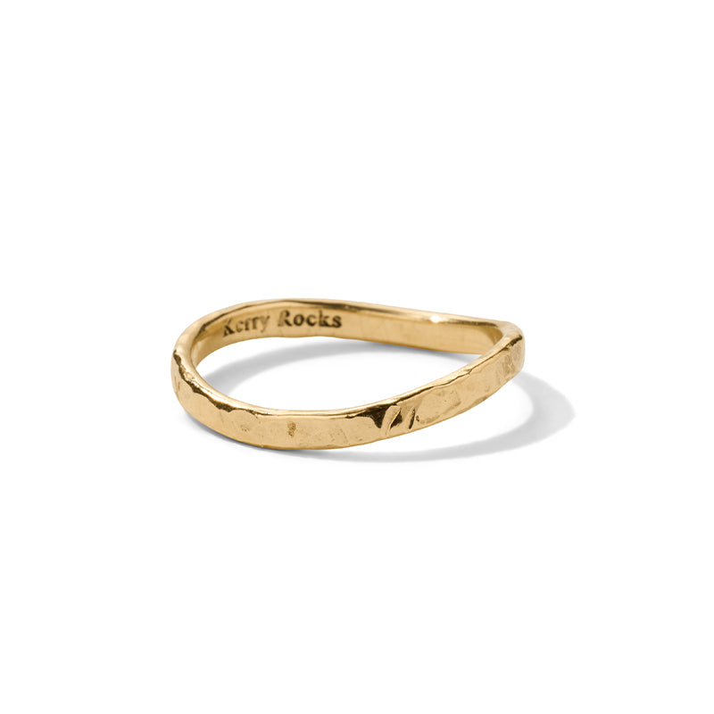 Enfold Band, 9kt Yellow Gold