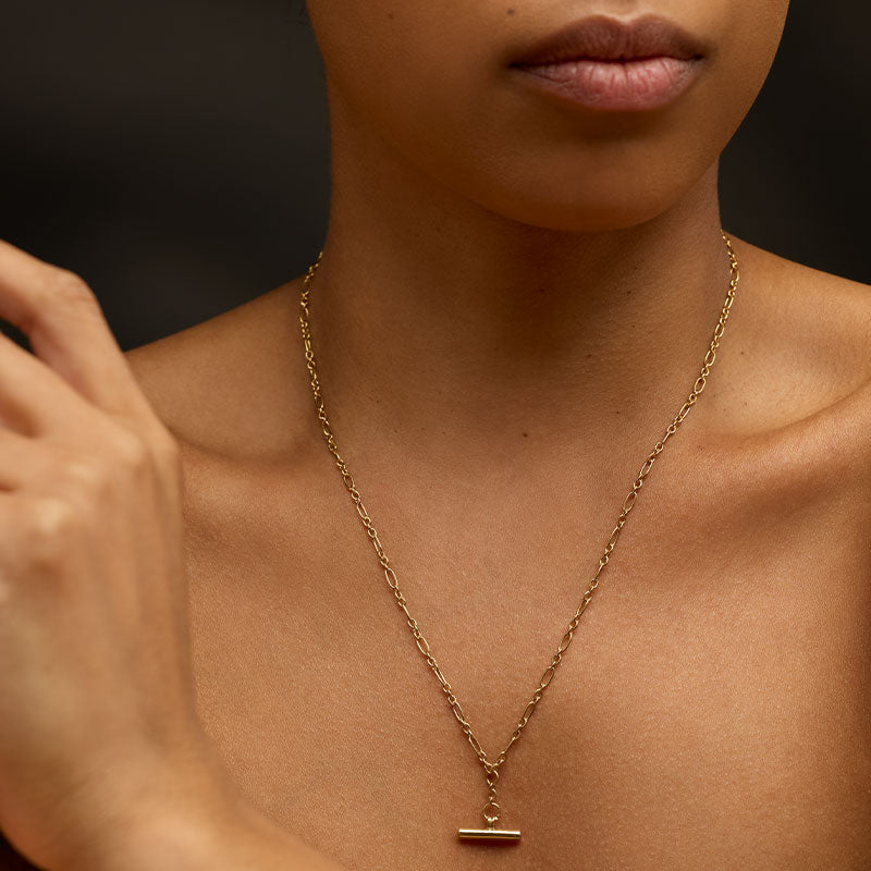 Figaro Necklace, Gold