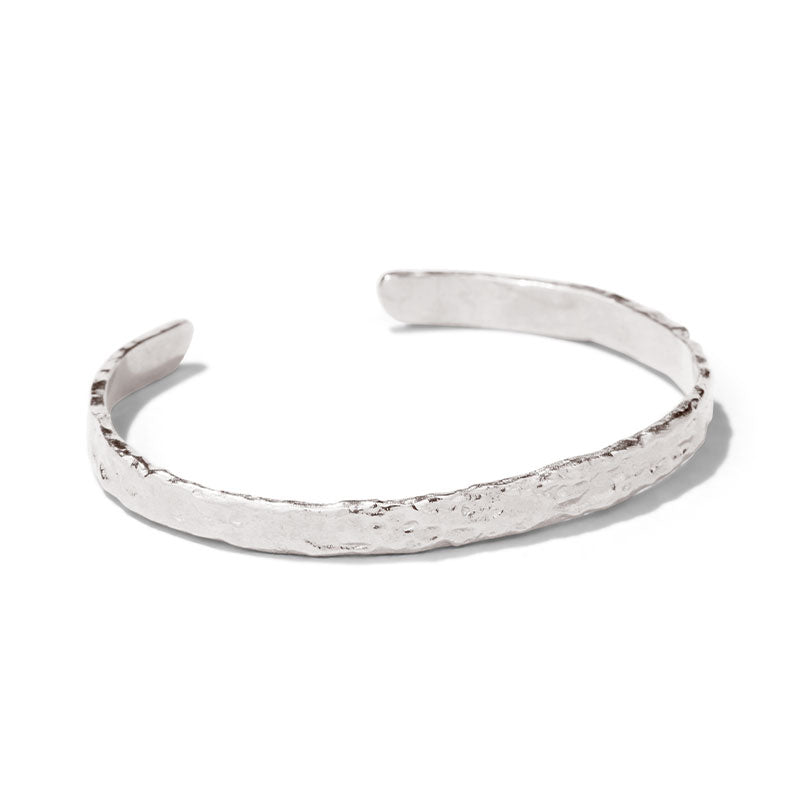 Fine Magma Cuff, Silver