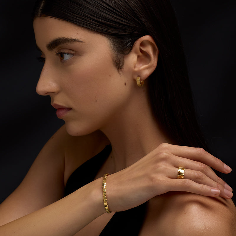 Linea Cuff, Gold