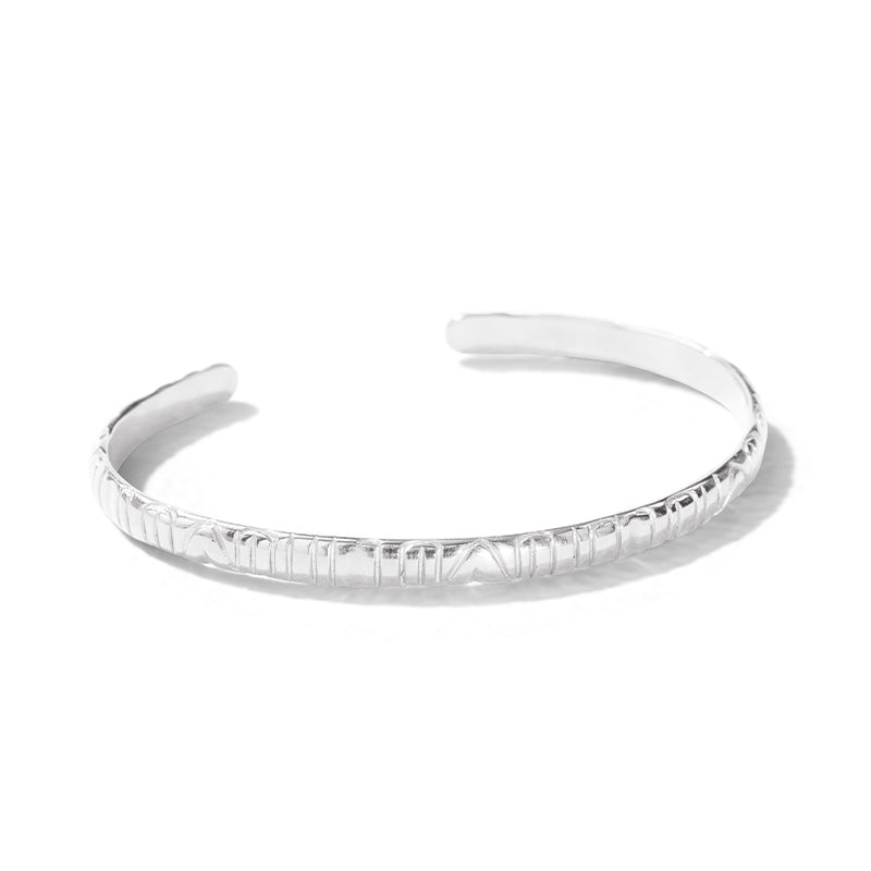 Linea Cuff, Silver