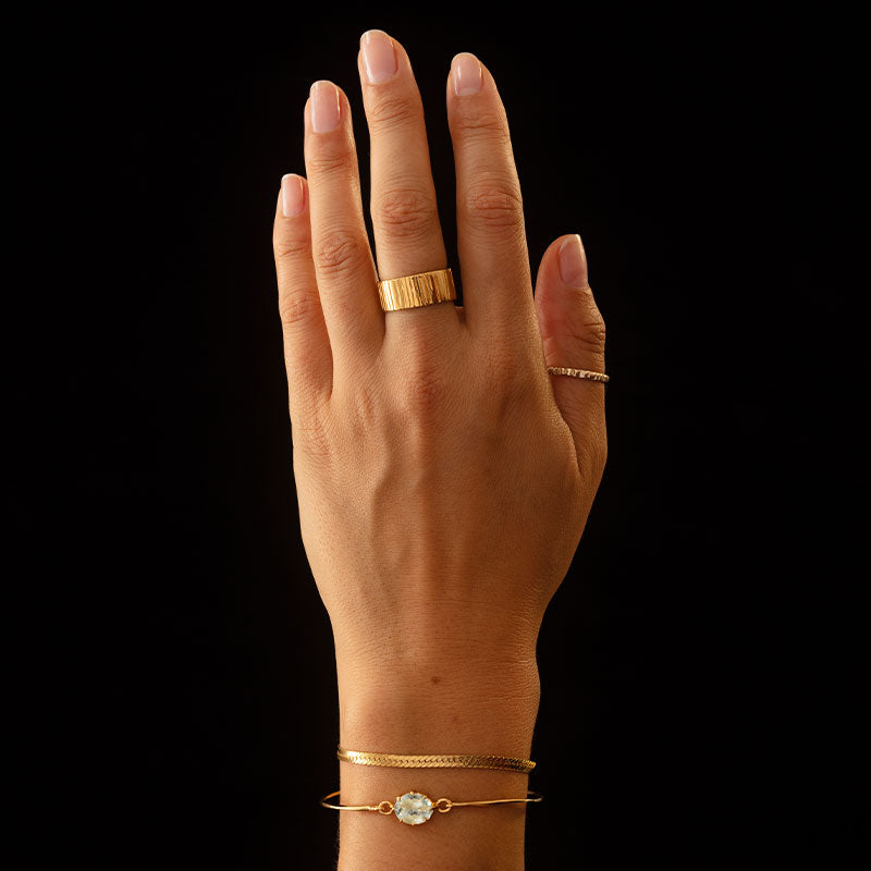 Marie Bangle, Prasiolite, Gold