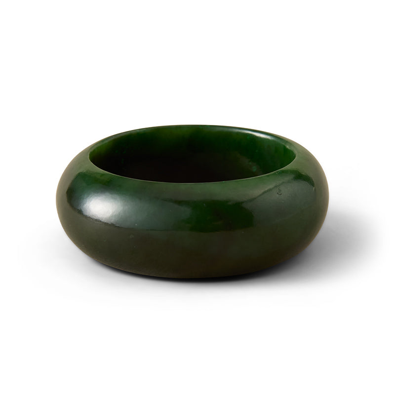 Kosmos Bangle, Nephrite Jade