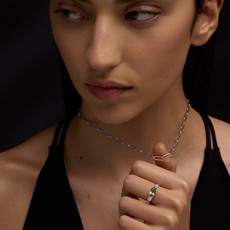 Ios Chain Necklace, Silver