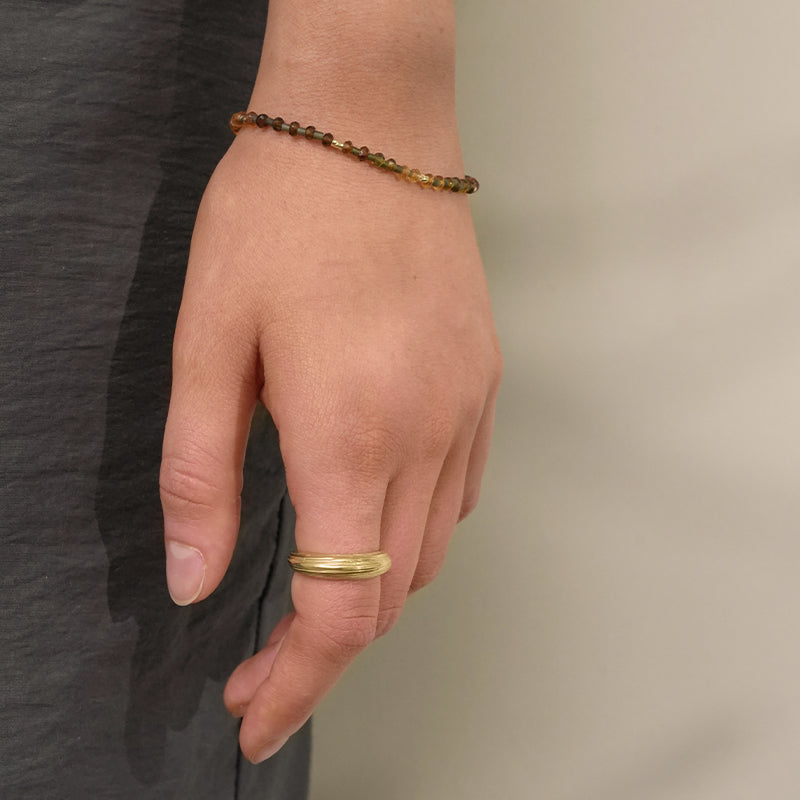 Petro Tourmaline Bracelet, Gold