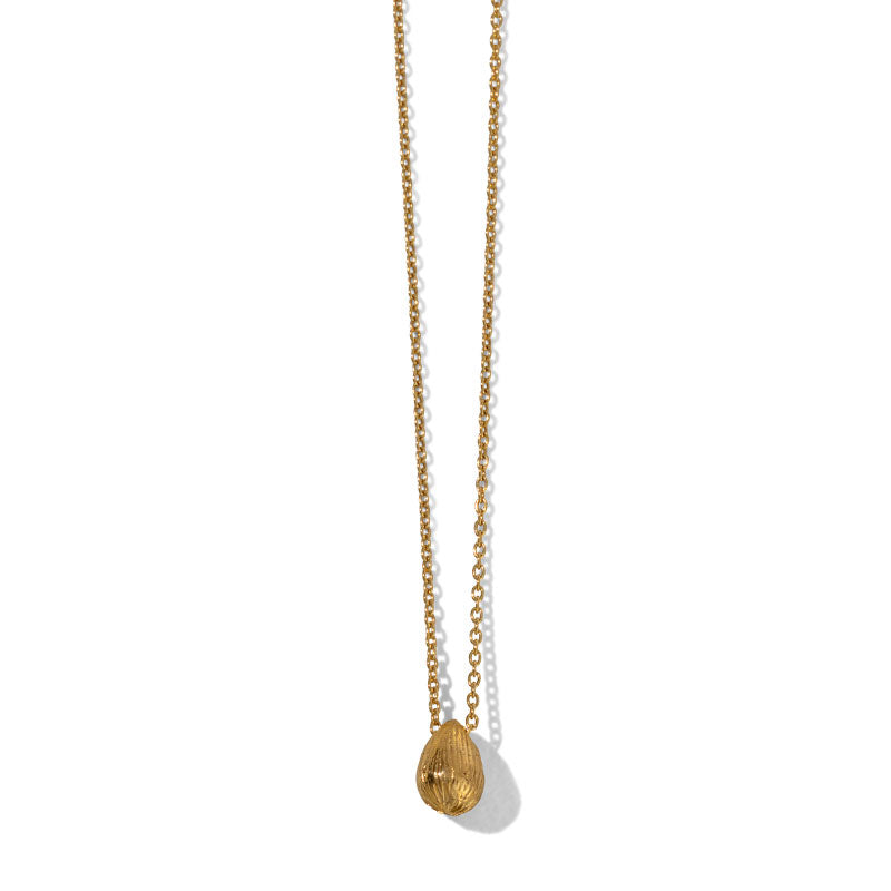 Fine Pod Necklace, 9kt Yellow Gold
