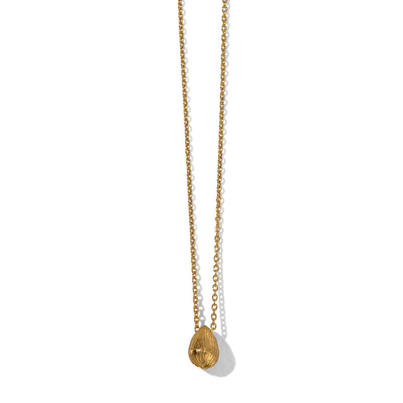 Fine Pod Necklace, Gold