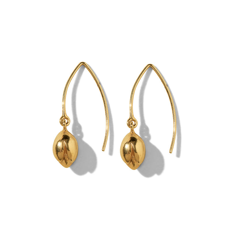 Poppy Earring, Gold