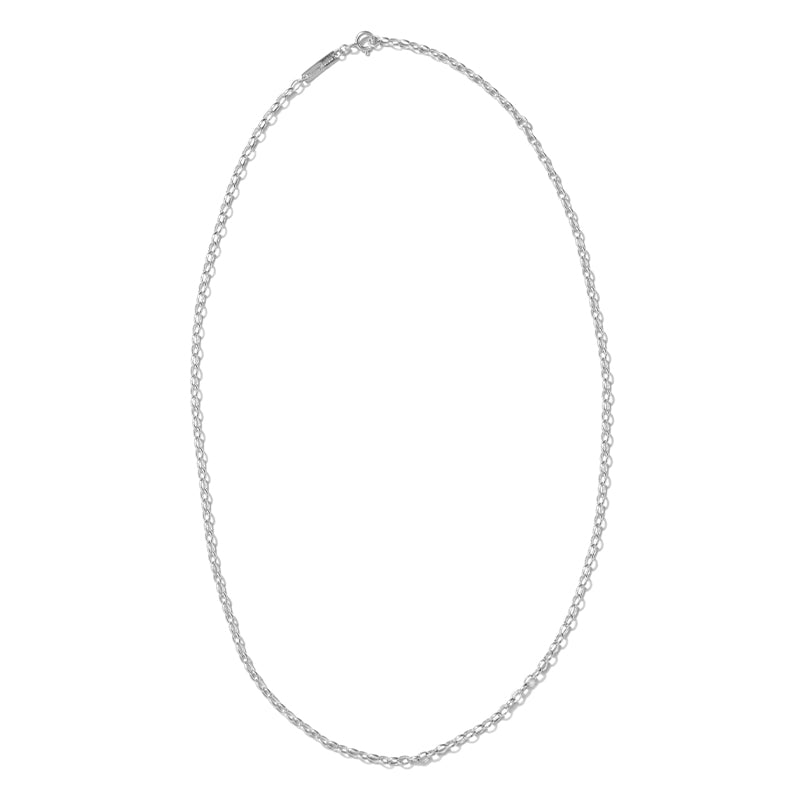 Rollo Chain Necklace, Silver