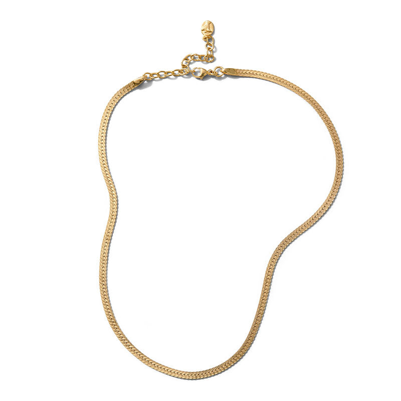 Saturn Collar Chain Necklace, Gold