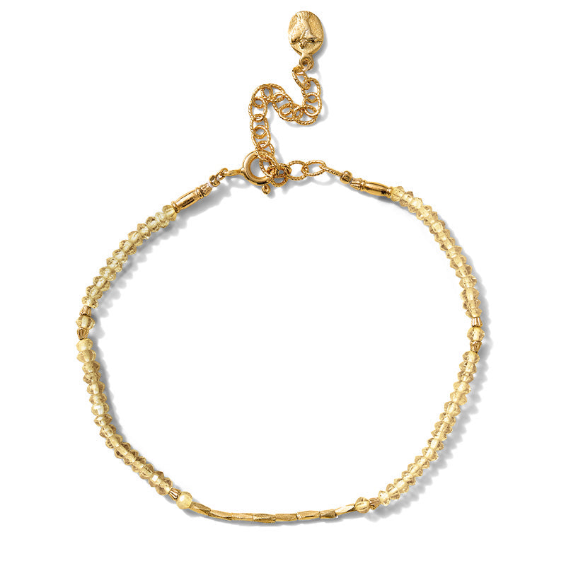 Sierra Bracelet, Citrine, Gold
