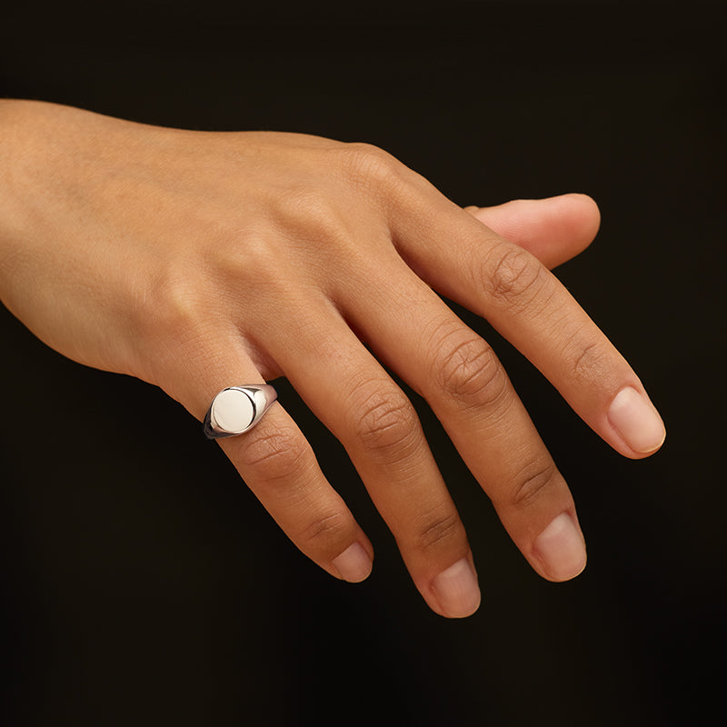 Signet Ring, Silver