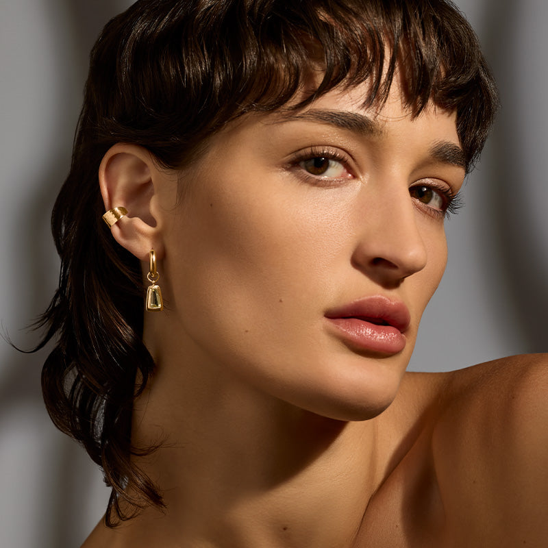 Veneto Hoop, Gold