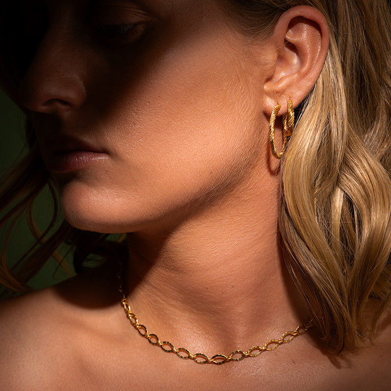 Verona Chain Necklace, Gold