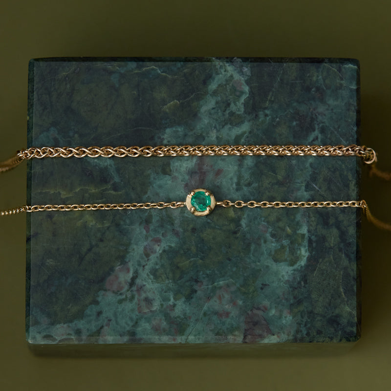 Braided Bracelet, 9kt Yellow Gold