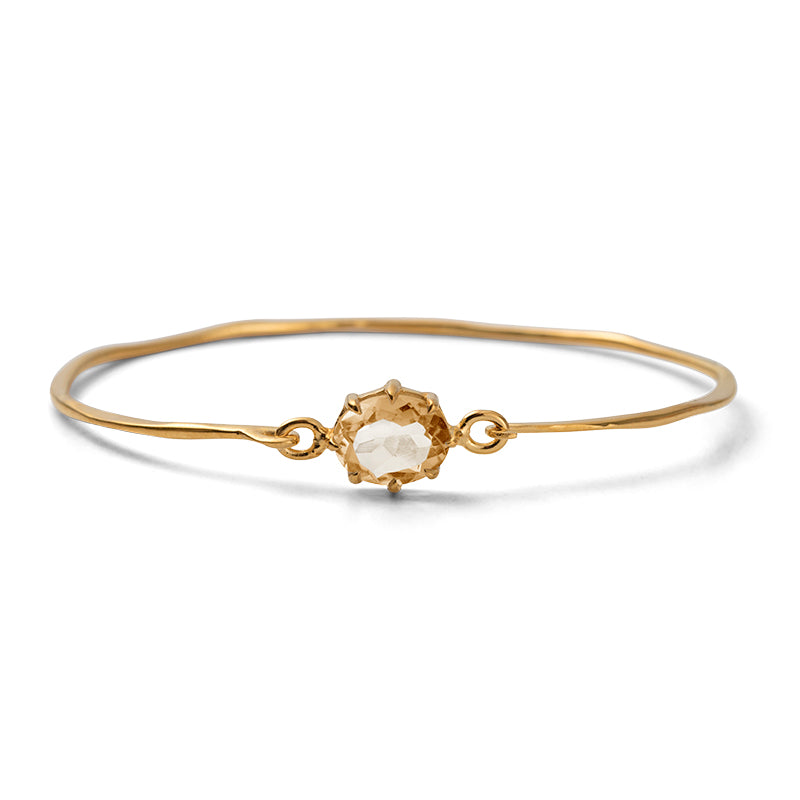 Marie Bangle, Citrine, Gold