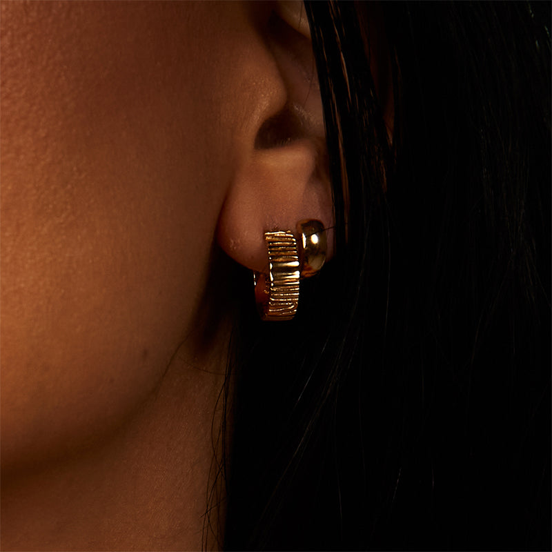 Linea Hoop, Gold