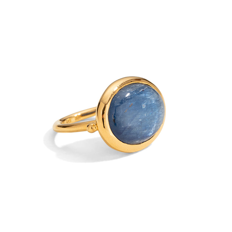 Sirus Ring, Kyanite, Gold