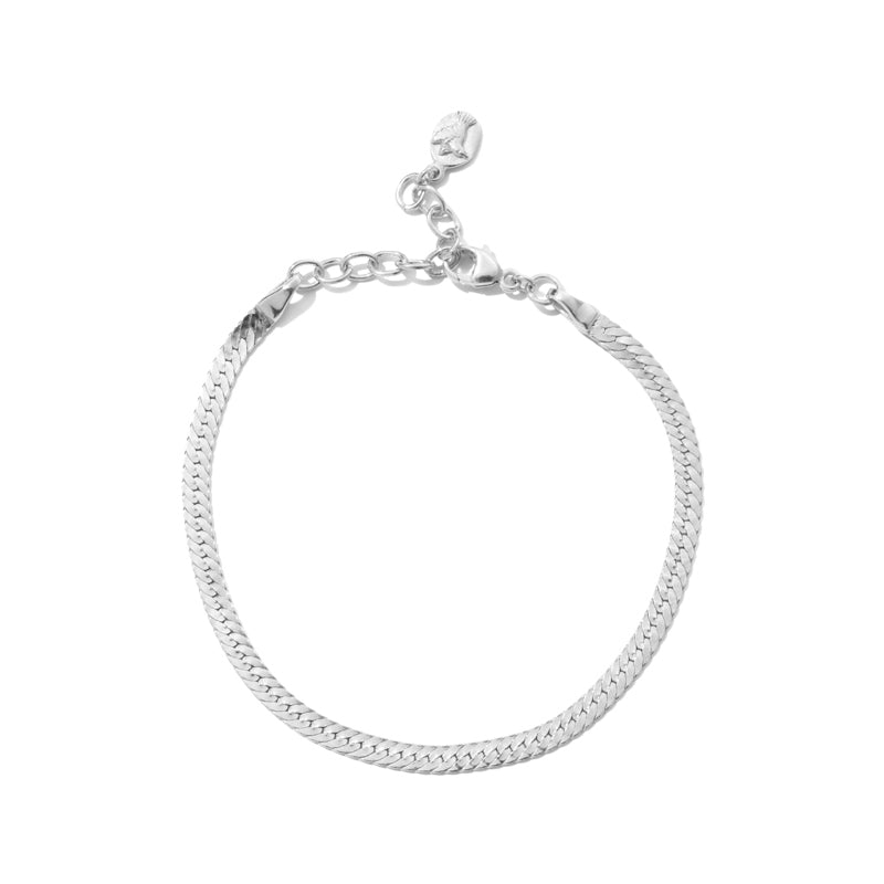 Saturn Chain Bracelet, Silver