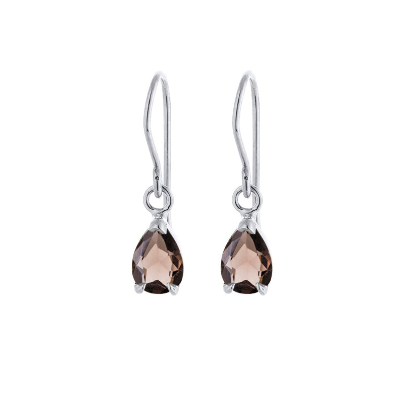 Smoky quartz deals earrings