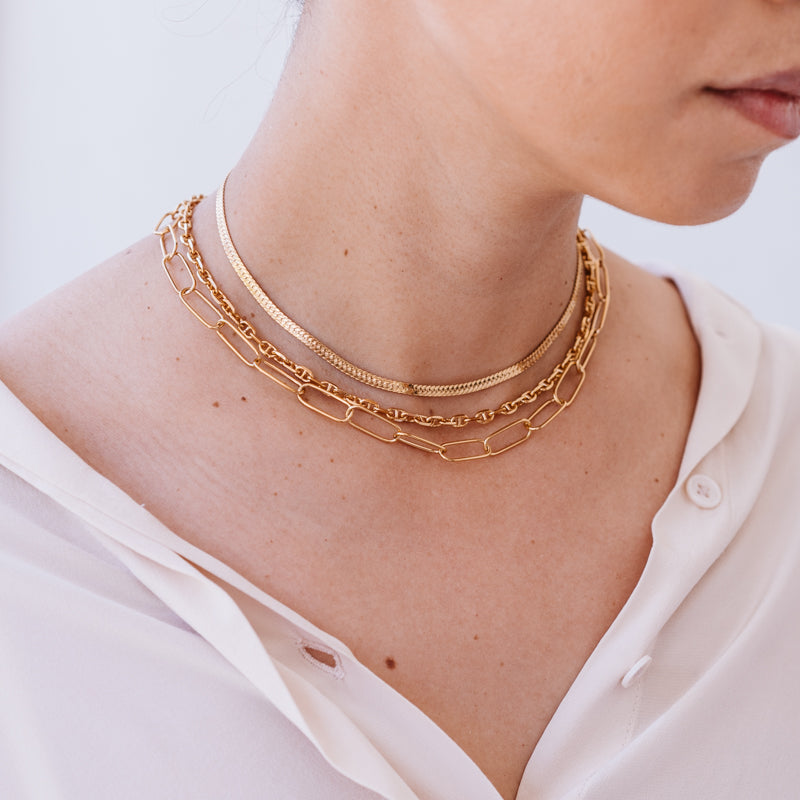 Argos Chain Necklace, Gold