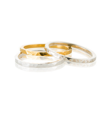 forged, stack, band, gold ,kerry, rocks, jewellery