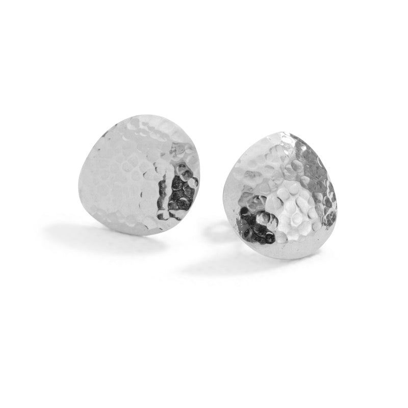 Dune Stud, Large, Silver