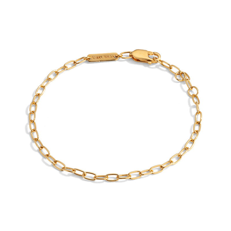 Fine Ios Bracelet, 9kt Yellow Gold