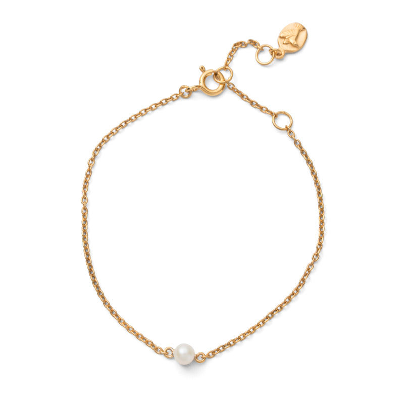 Petit Pearl Bracelet, Gold
