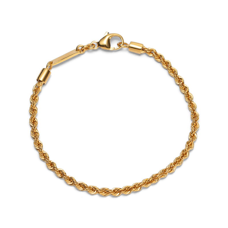 Rope Bracelet, Gold