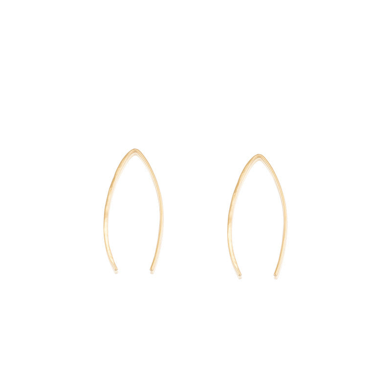Viva Earring Long, Gold
