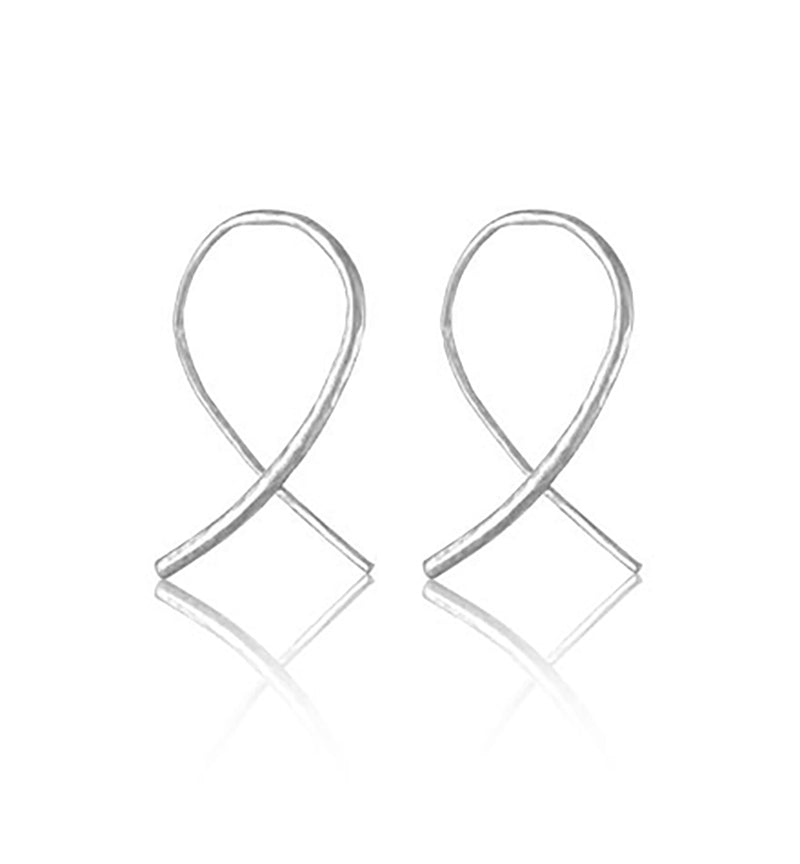 Whisper Hoops, Silver