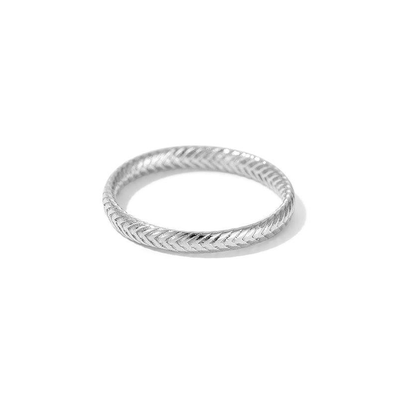 Woven Band, Silver