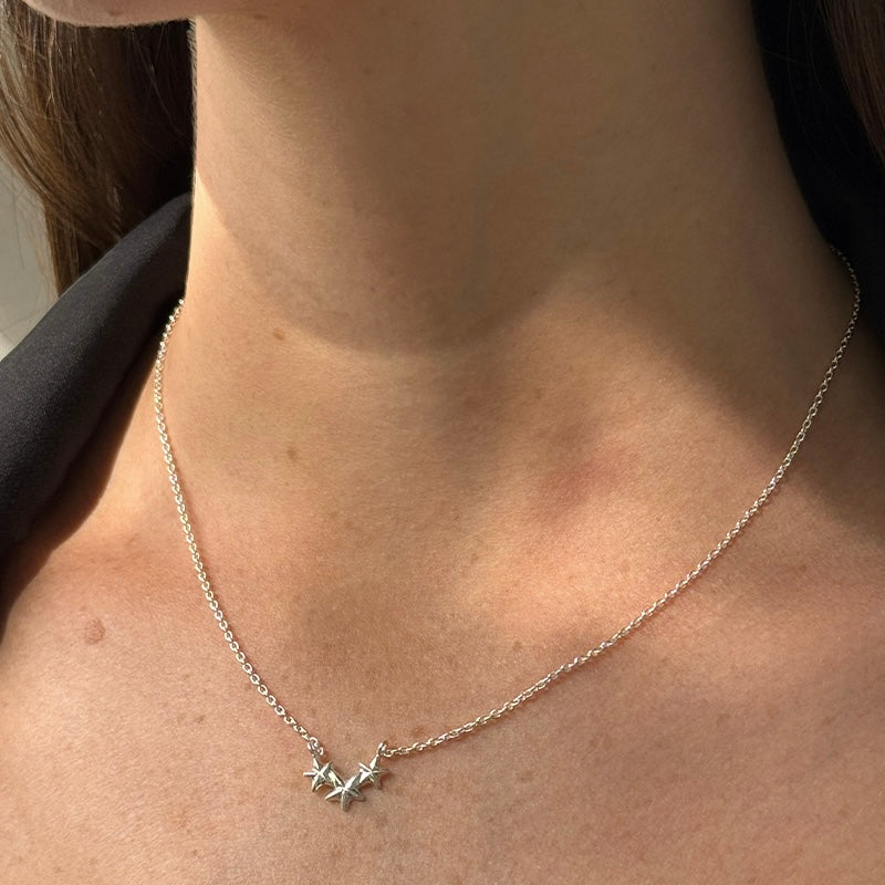 Starry Necklace, Silver