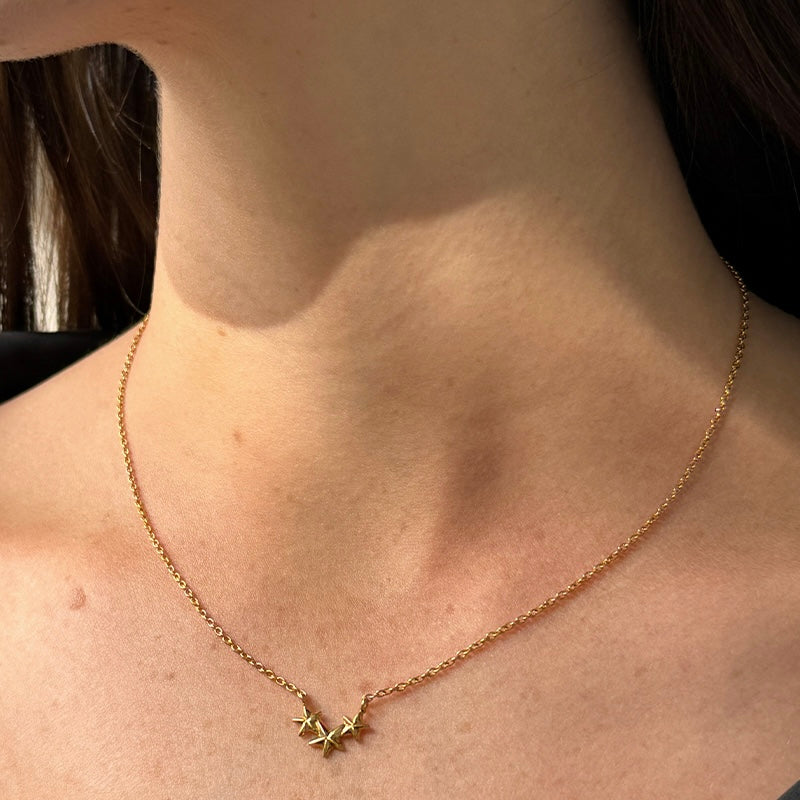 Starry Necklace, Gold