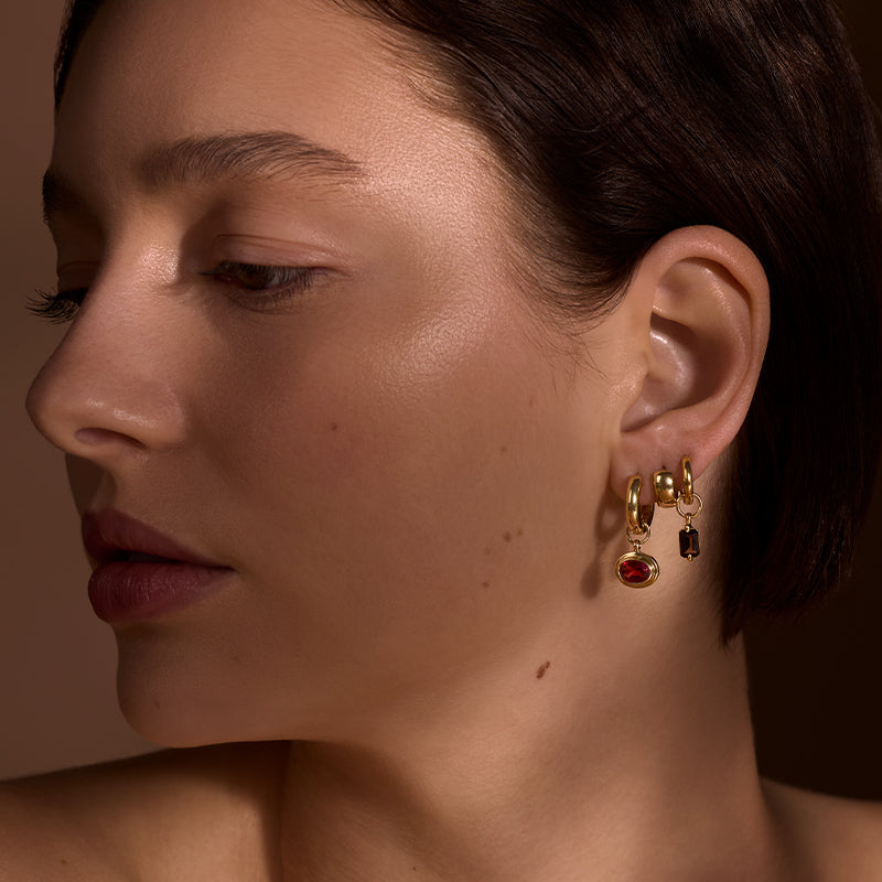 Veneto Hoop, Gold