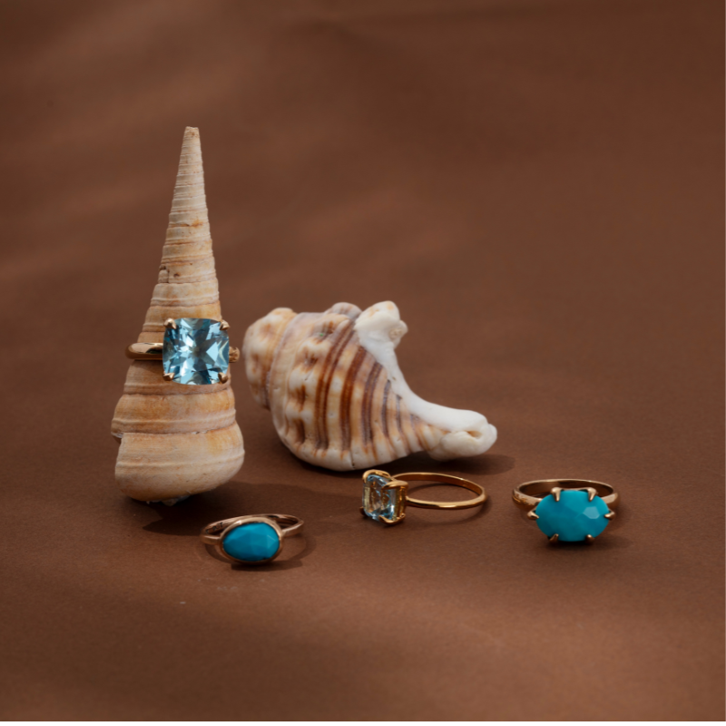 December Birthstone Jewellery Turquoise Blue Topaz Kerry