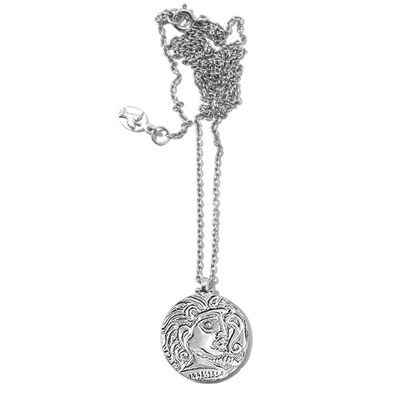 Apollo Necklace, Silver