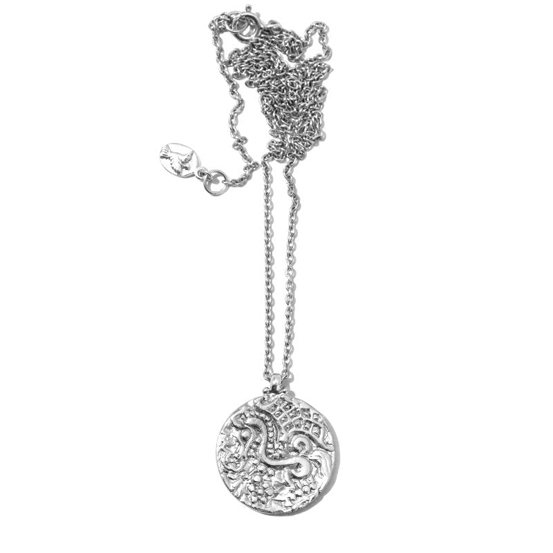 Apollo Necklace, Silver