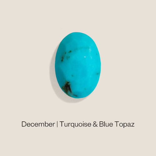 Turquoise Blue Topaz December Birthstone Jewellery