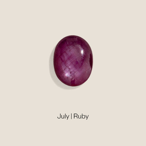 Ruby July Birthstone Jewellery