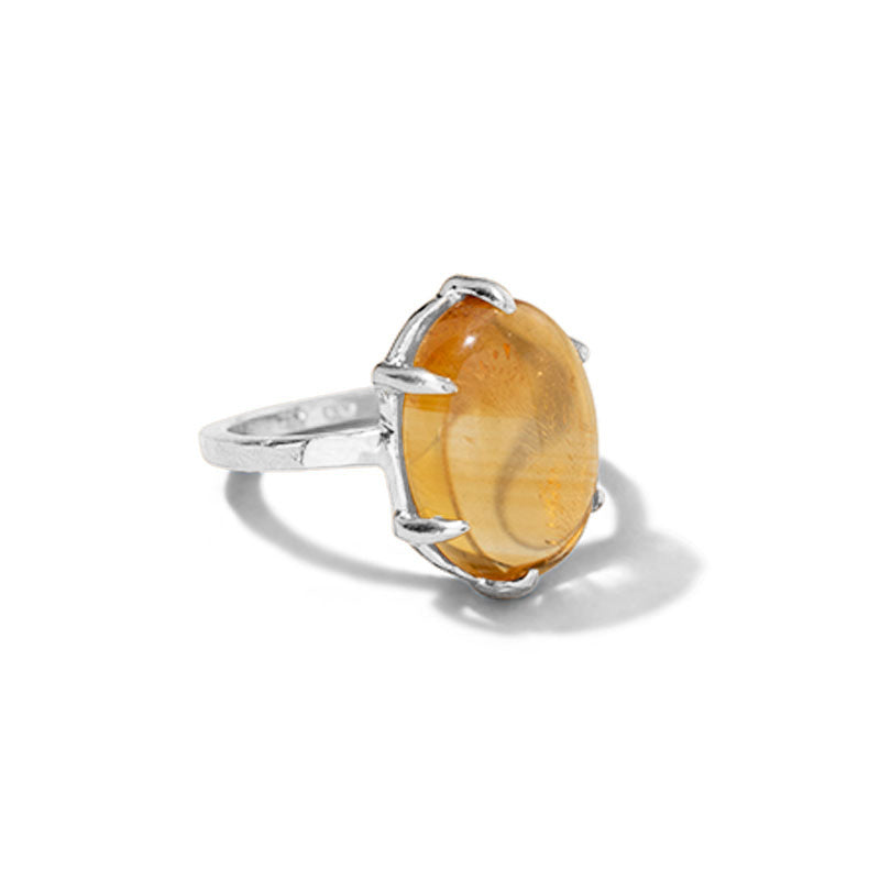 Helene Ring, Citrine, Silver