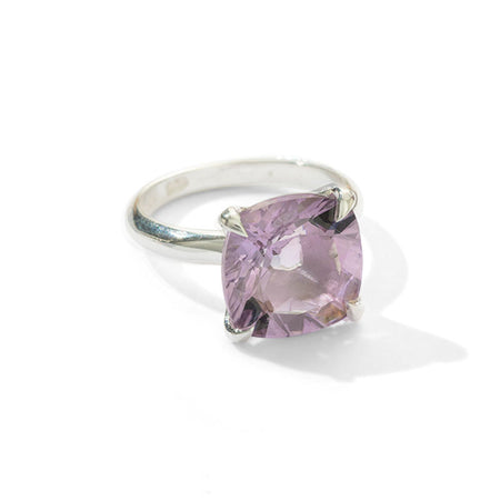 Aquamarine and sale amethyst ring